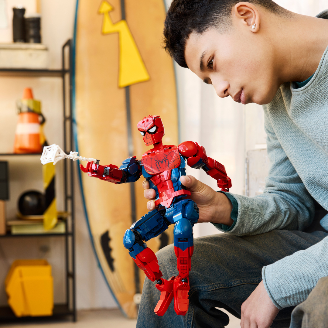 Spider-Man Buildable Figure Lifestyle